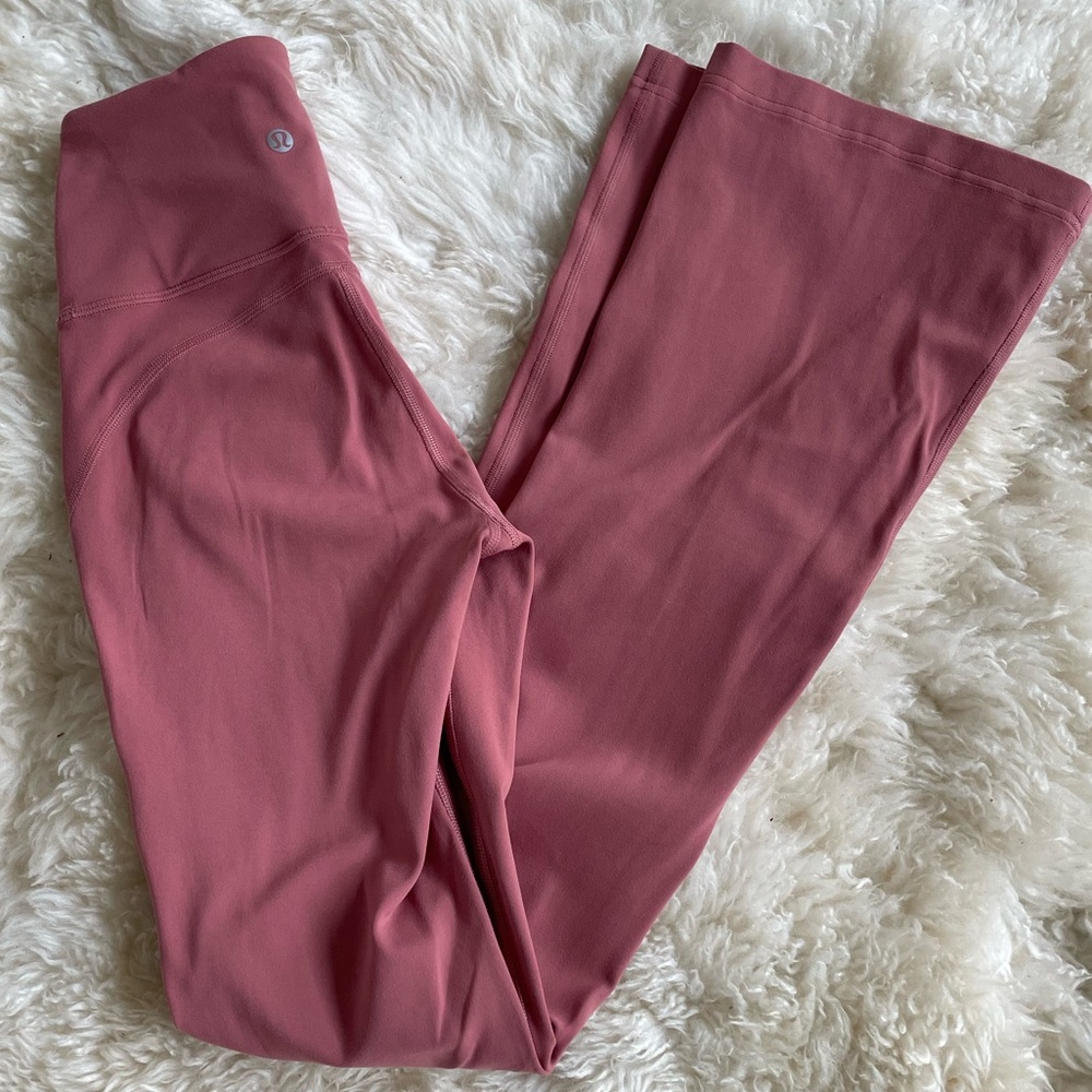 Like new Lululemon Align high rise mini flare pants size 0